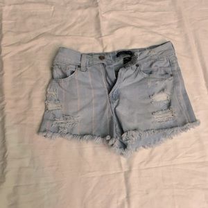 Light Blue Jean Shorts